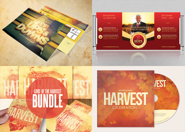 Enjoy 25 Percent OFF Our Harvest Print Templates