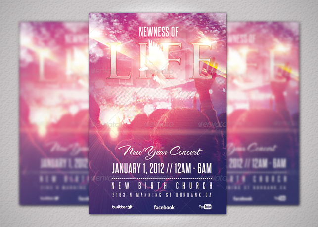 Newness of Life Concert Flyer and CD