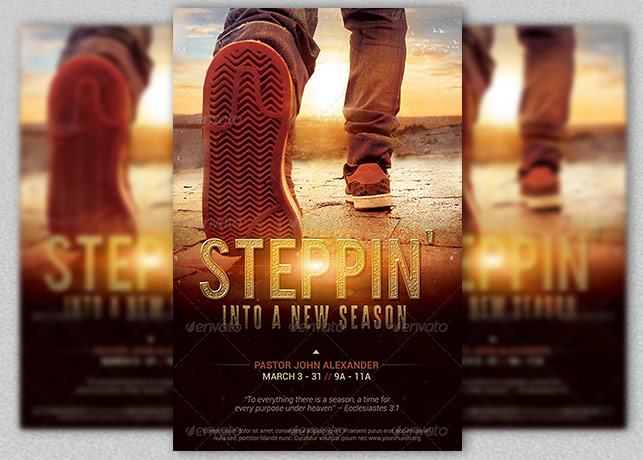 New Season Church Flyer Template