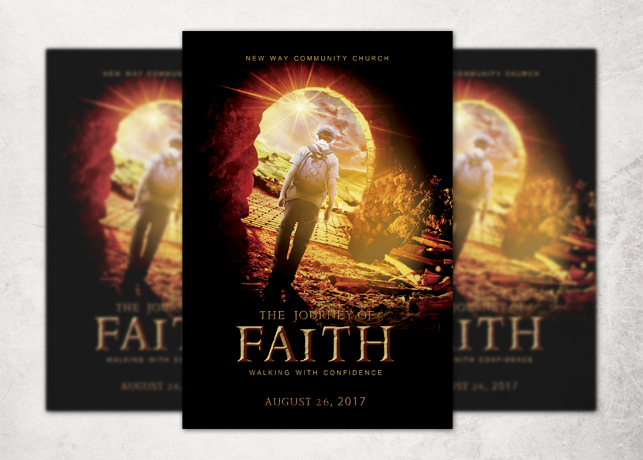 The Journey of Faith Church Flyer