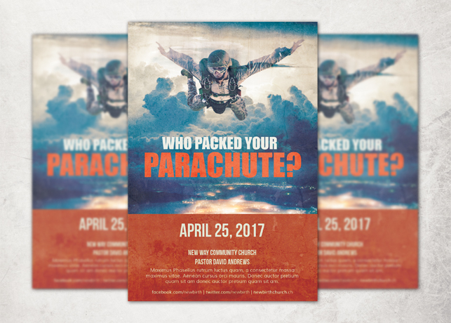 Who Packed your Parachute? Flyer